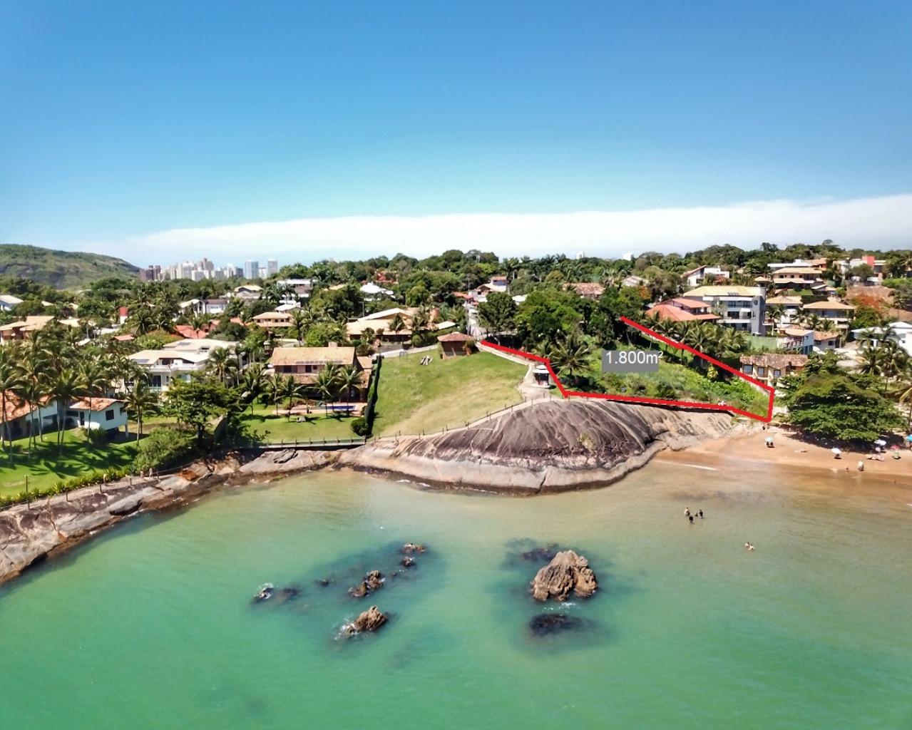 Terreno com vista exclusiva, 1.894.00m² a venda no Condomínio Aldeia da Praia Guarapari-ES