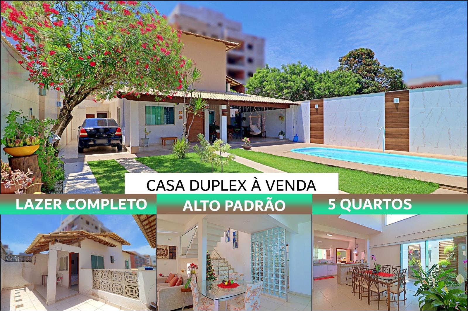 Casa Duplex à venda na Praia de Castelhanos, 5 quartos, lazer completo, 3 suítes, 3 salas, a poucos minutos da orla e de Guarapari, em Anchieta - ES
