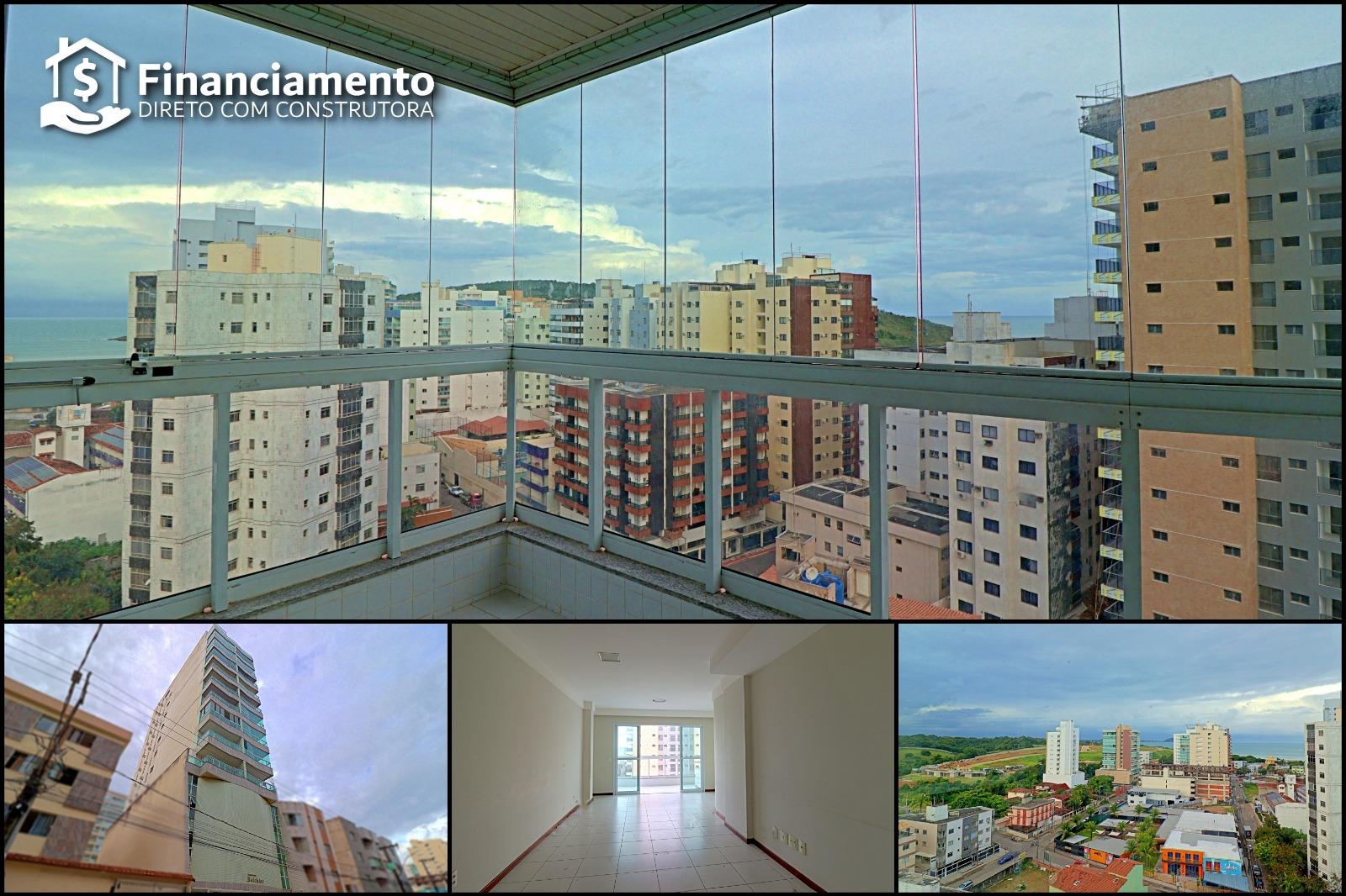 Apartamento de 3 quartos à venda, 1 suíte, varanda com vista, na Avenida Ocêanica na Praia do Morro em Guarapari - ES