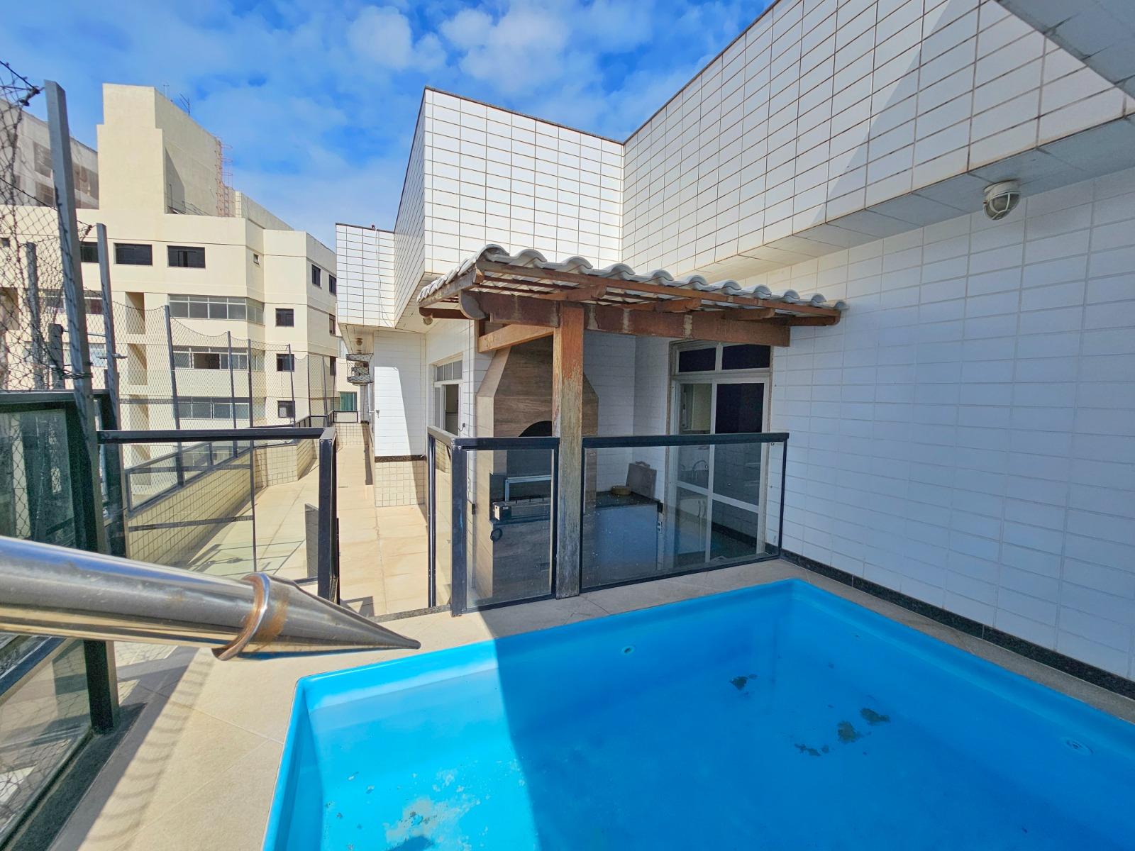 Cobertura com 3 quartos sendo 1 suite master, a venda, 185m² na Praia do Morro - Guarapari - ES