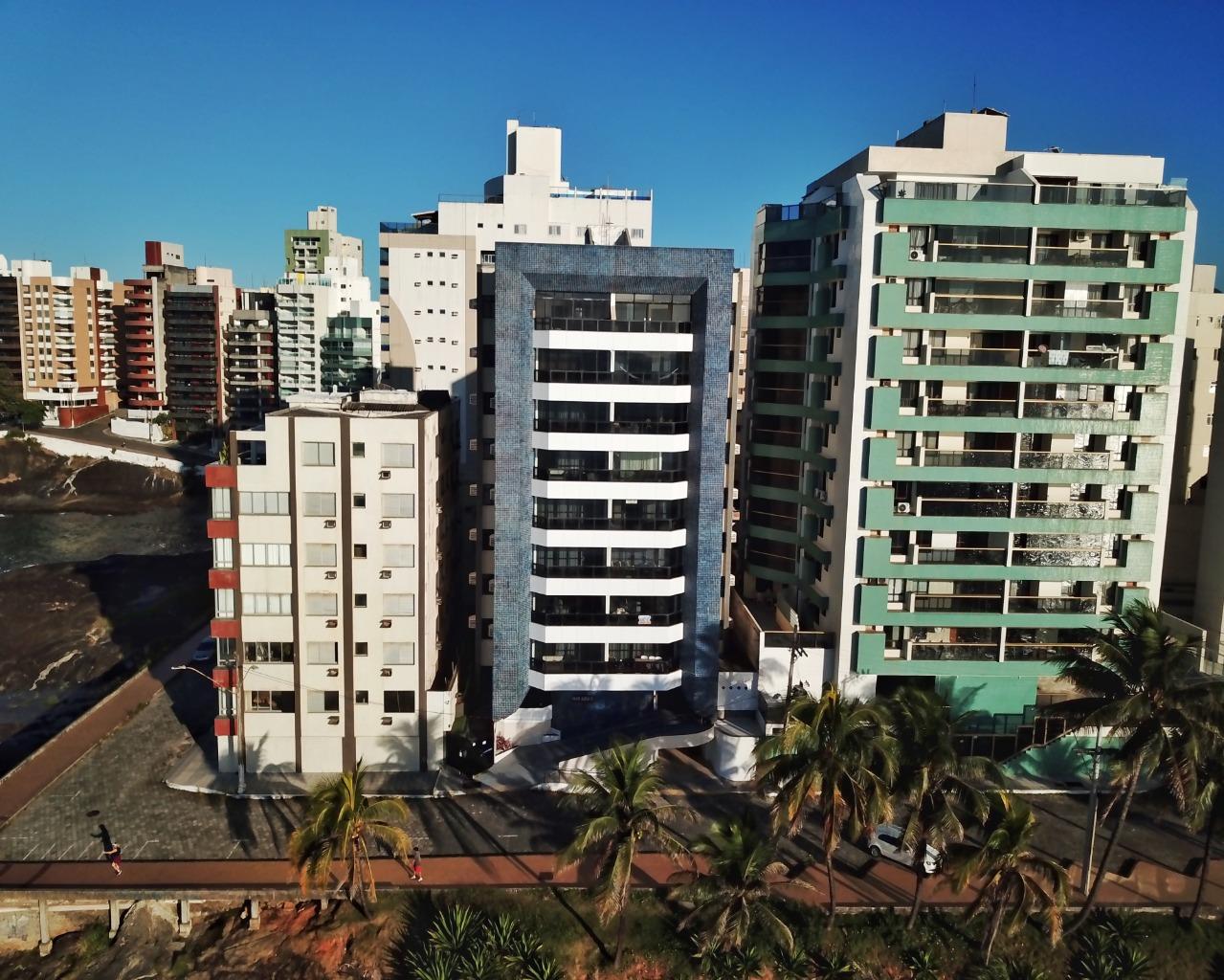 Edifício Mar Azul 2 apartamento de 3 quartos a venda de frente para o mar na Praia das Virtudes Centro de Guarapari ES