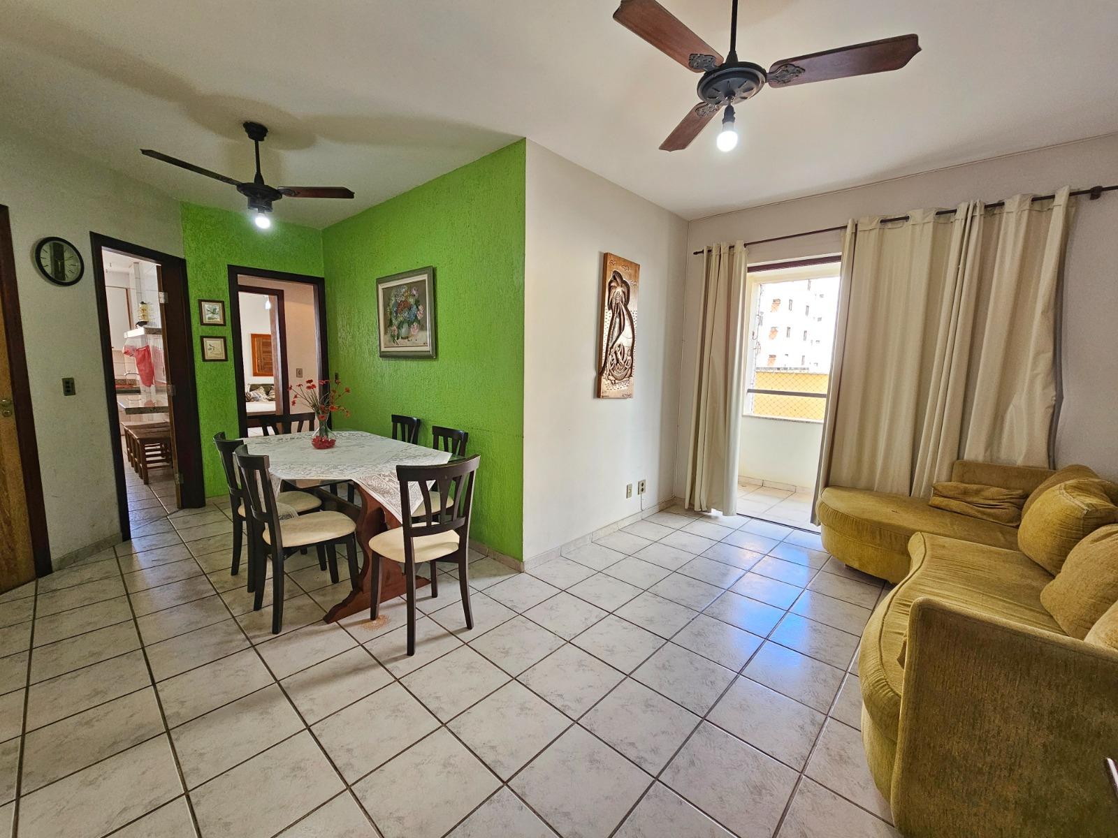 Apartamento 2 quartos + dependencia, vista para o mar na melhor localização da Praia do Morro - Guarapari- ES