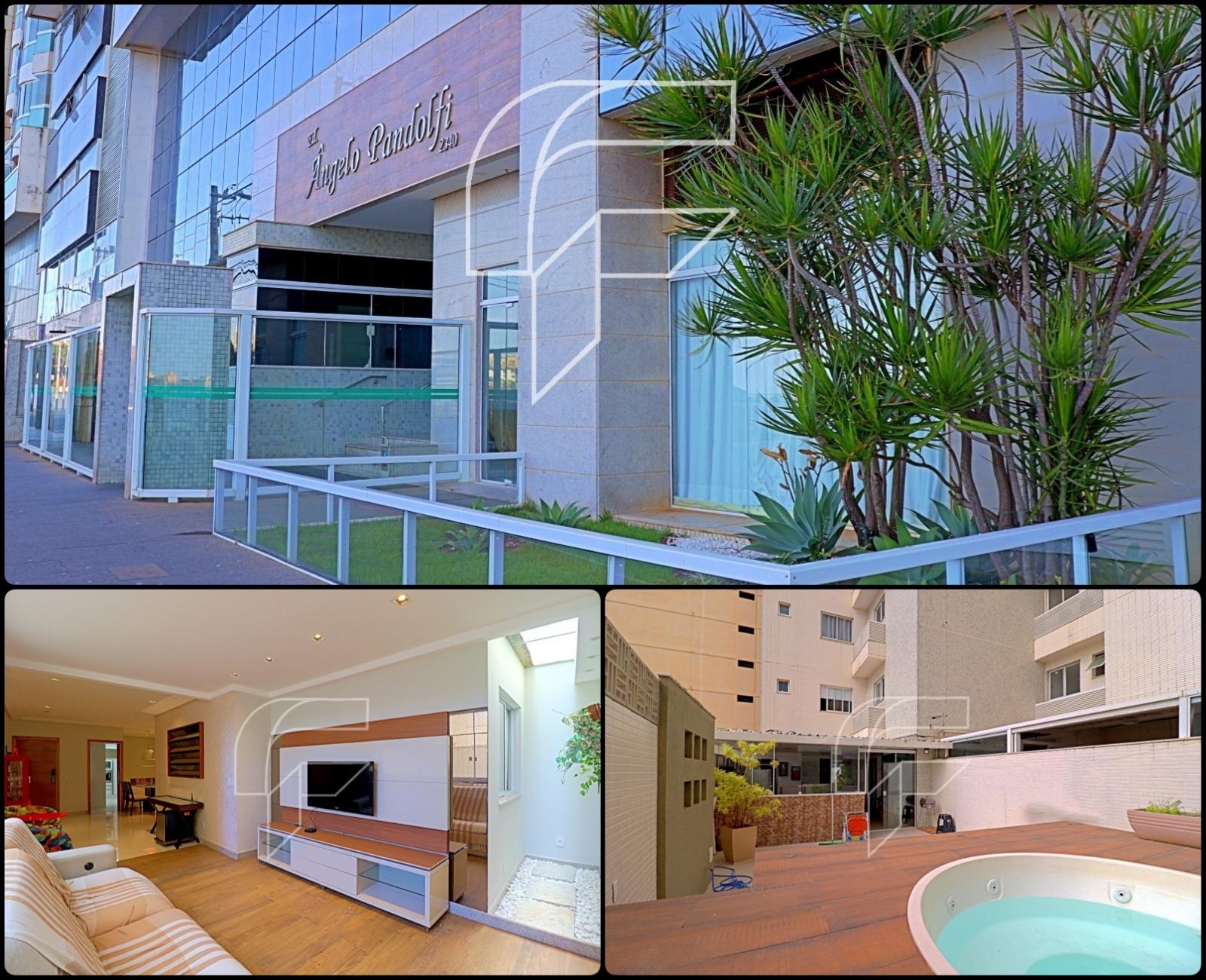 Alto padrão com 3 quartos, 2 suítes, 1 master + área lateral gourmet, 2 vagas de garagem na Orla da Praia do Morro em Guarapari - ES