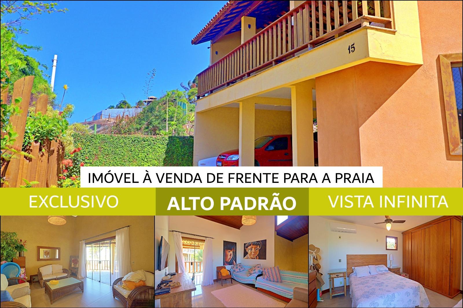 Casa Triplex à venda, 4 quartos, 1 suíte, acabamento de alto padrão, quintal e área gourmet na Praia dos Adventistas em Guarapari - ES