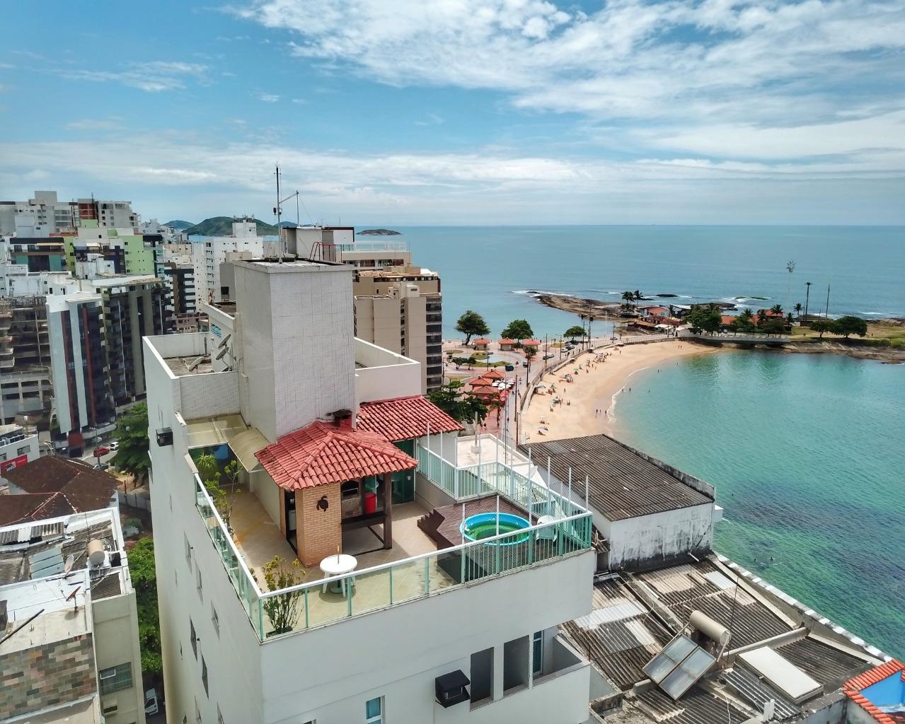 Cobertura dupléx com 4 suítes a venda, 485m² - Centro de Guarapari - Guarapari-ES