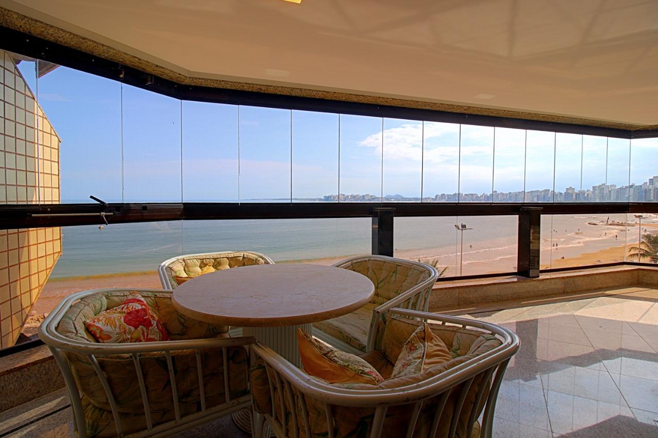 Apartamento 4 quartos sendo 2 suites com vista panorâmica para o mar na Beira Mar - Praia do Morro - Guarapari ES