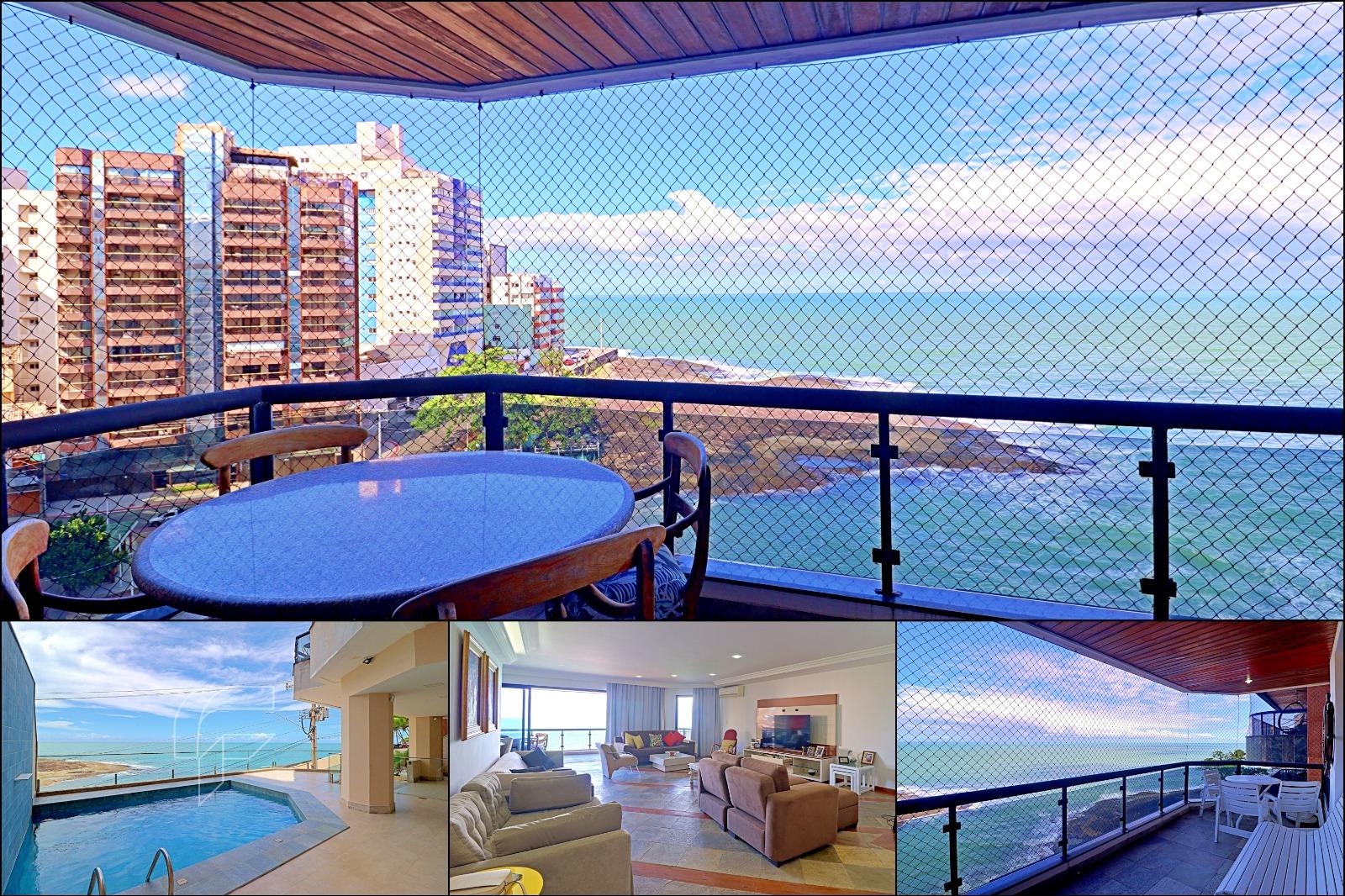 Apartamento à venda, 4 Suítes, 1 por andar, de frente para o mar na Praia das Virtudes no Centro de Guarapari ES CHATGPT
