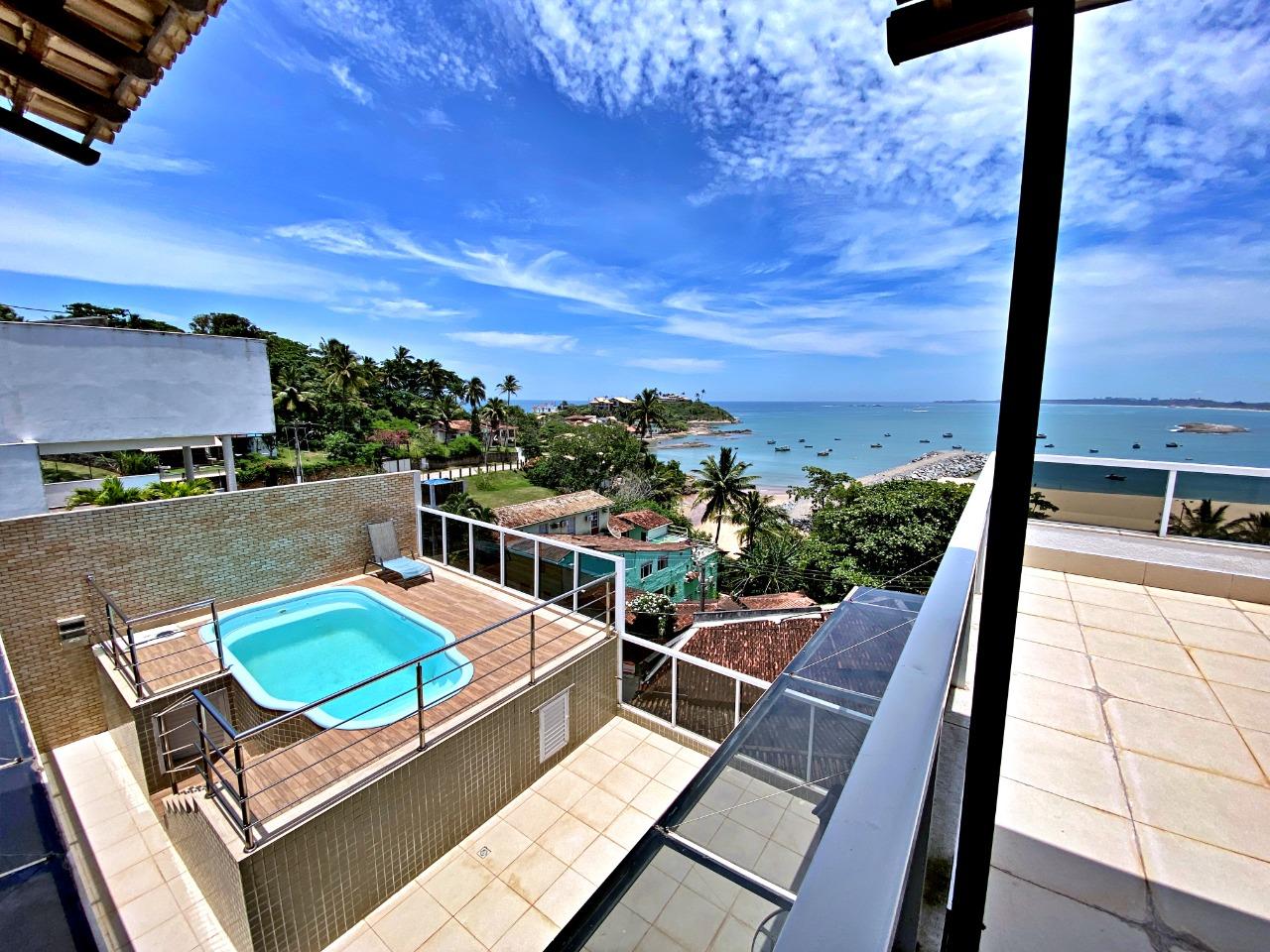 Casa alto padrão com 4 suítes + DCE e vista panorâmica para o mar na Enseada Verde - Guarapari!