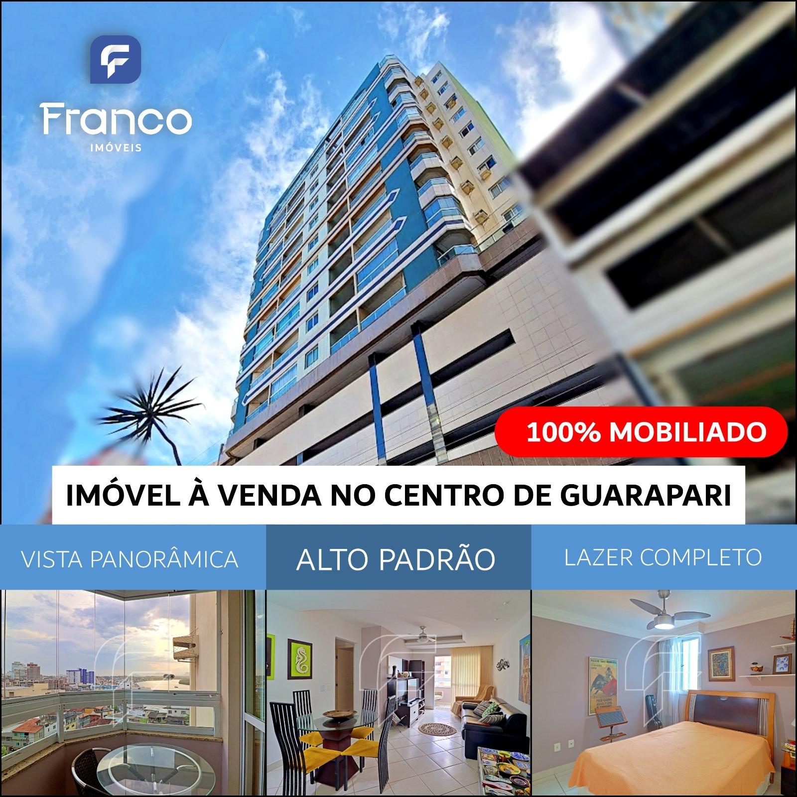 02 Quartos alto padrão finamente decorado e mobiliado no Centro de Guarapari