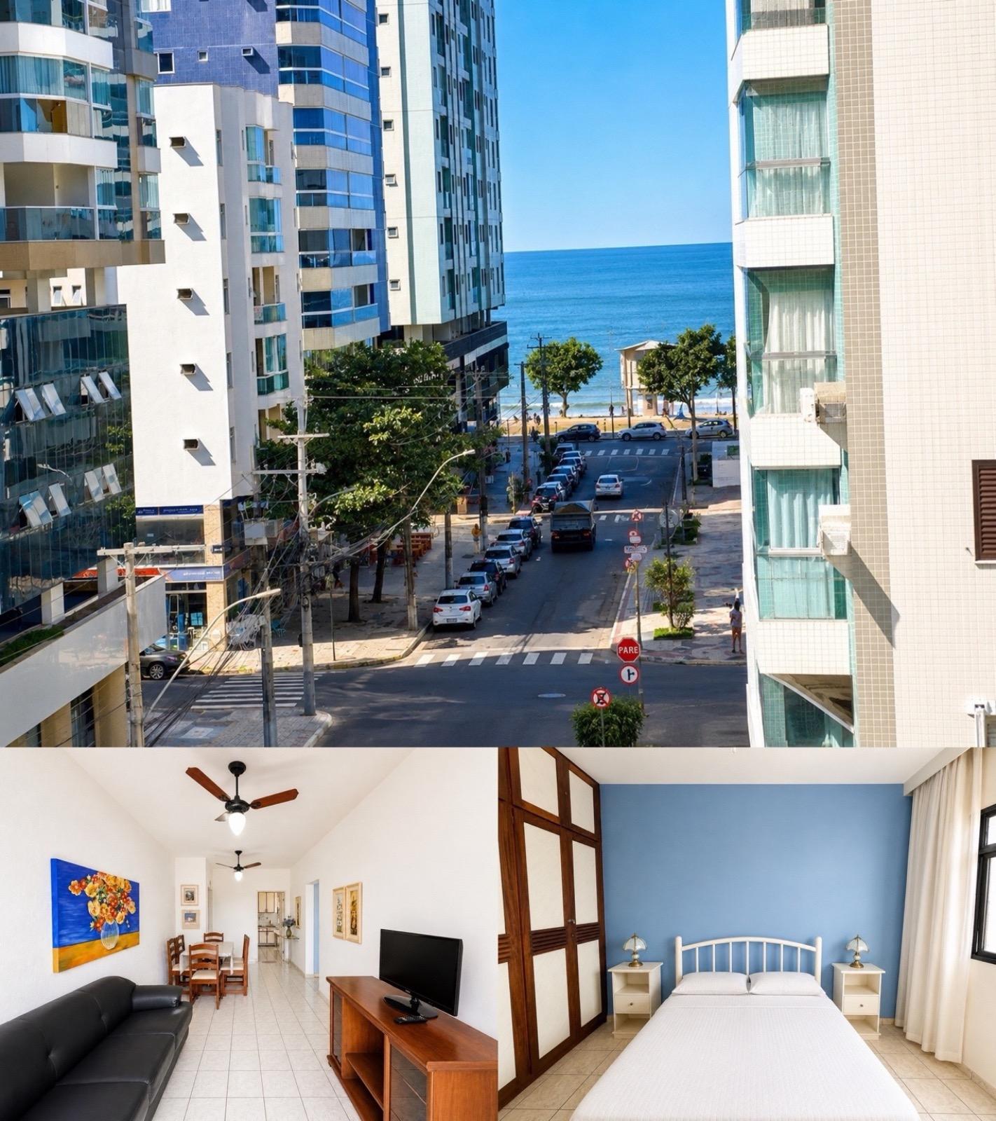 Apartamento à venda na Praia do Morro, Guarapari-ES: 2 quartos, 1 sala, 1 banheiro, 1 vaga, 66m². Venha conferir!