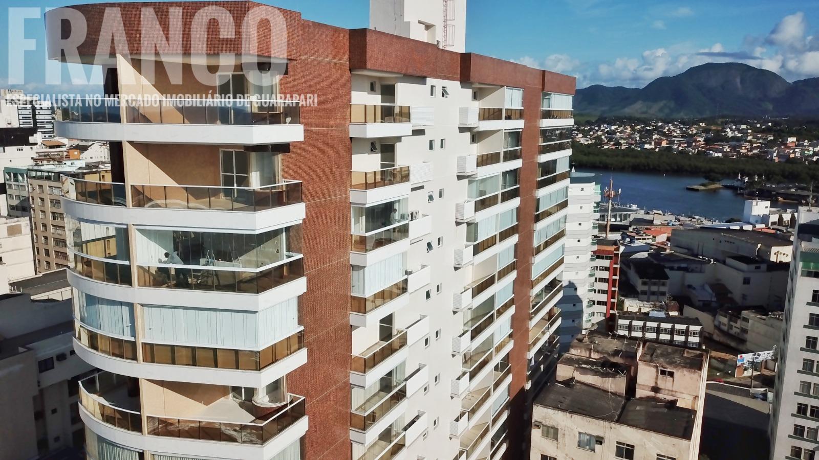 Apartamento à venda, vista para o mar, 4 suítes (1 master), 1 lavabo, lazer completo na Praia das Castanheira, Guarapari - ES