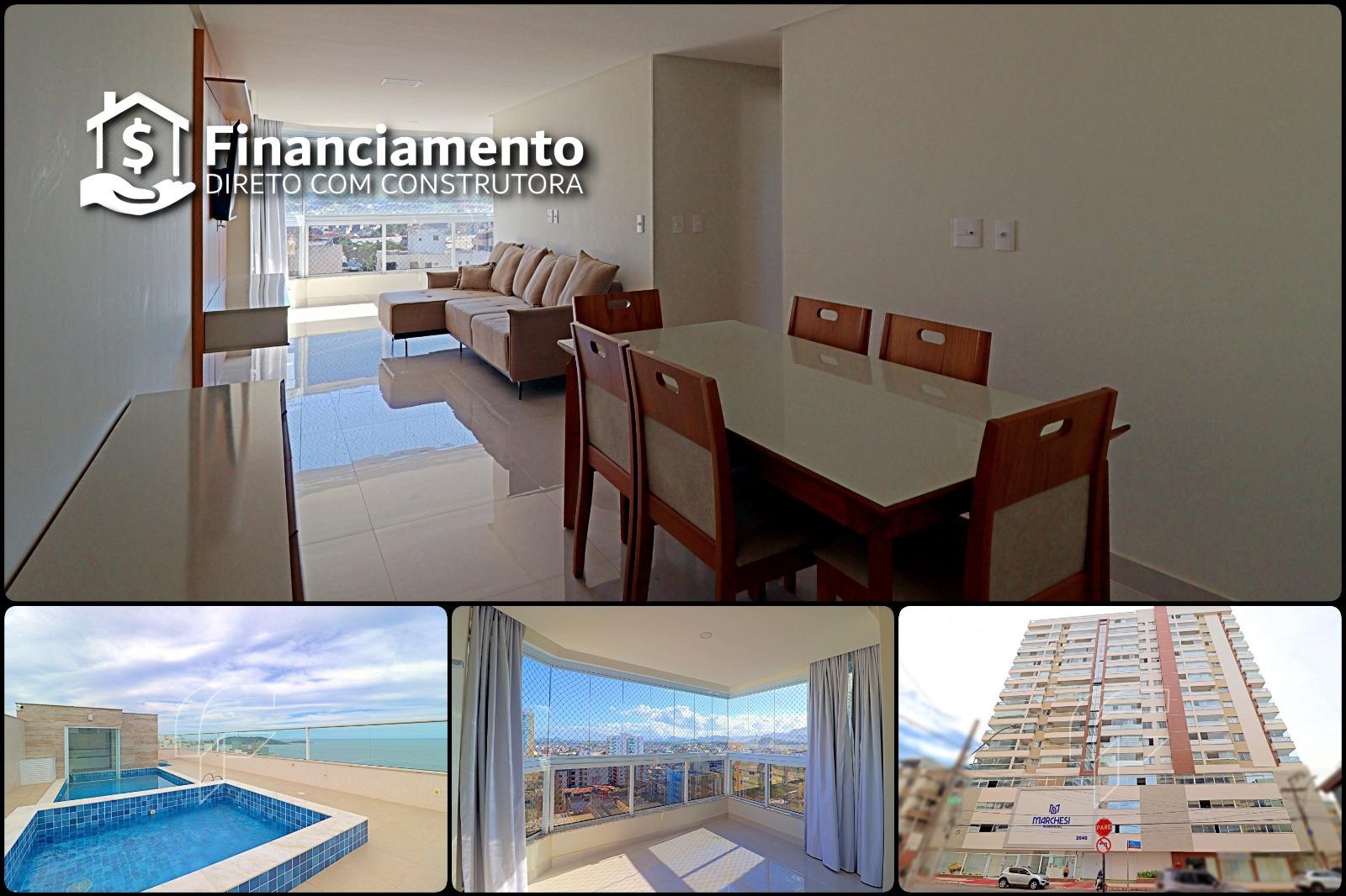 Apartamento de 3 quartos à venda, reformado, 1 suíte, 2 vagas de garagem, condomínio completo, lazer, academia, na Praia do Morro em Guarapari - ES