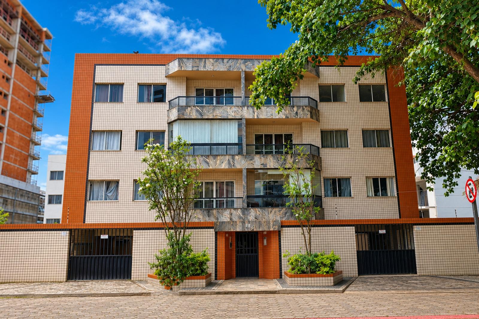 Excelente apartamento 2 quartos sendo 1 suíte + 1 DCE integrado na Praia do Morro em Guarapari - ES