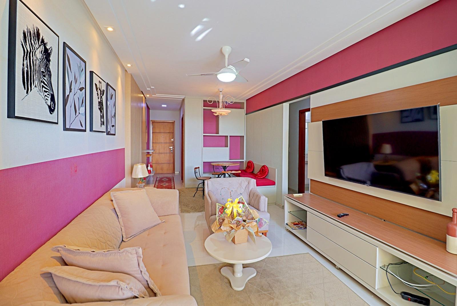 Apartamento 3 quartos, finamete mobiliado e decorado à venda, para a orla da Praia do Morro em Guarapari - ES