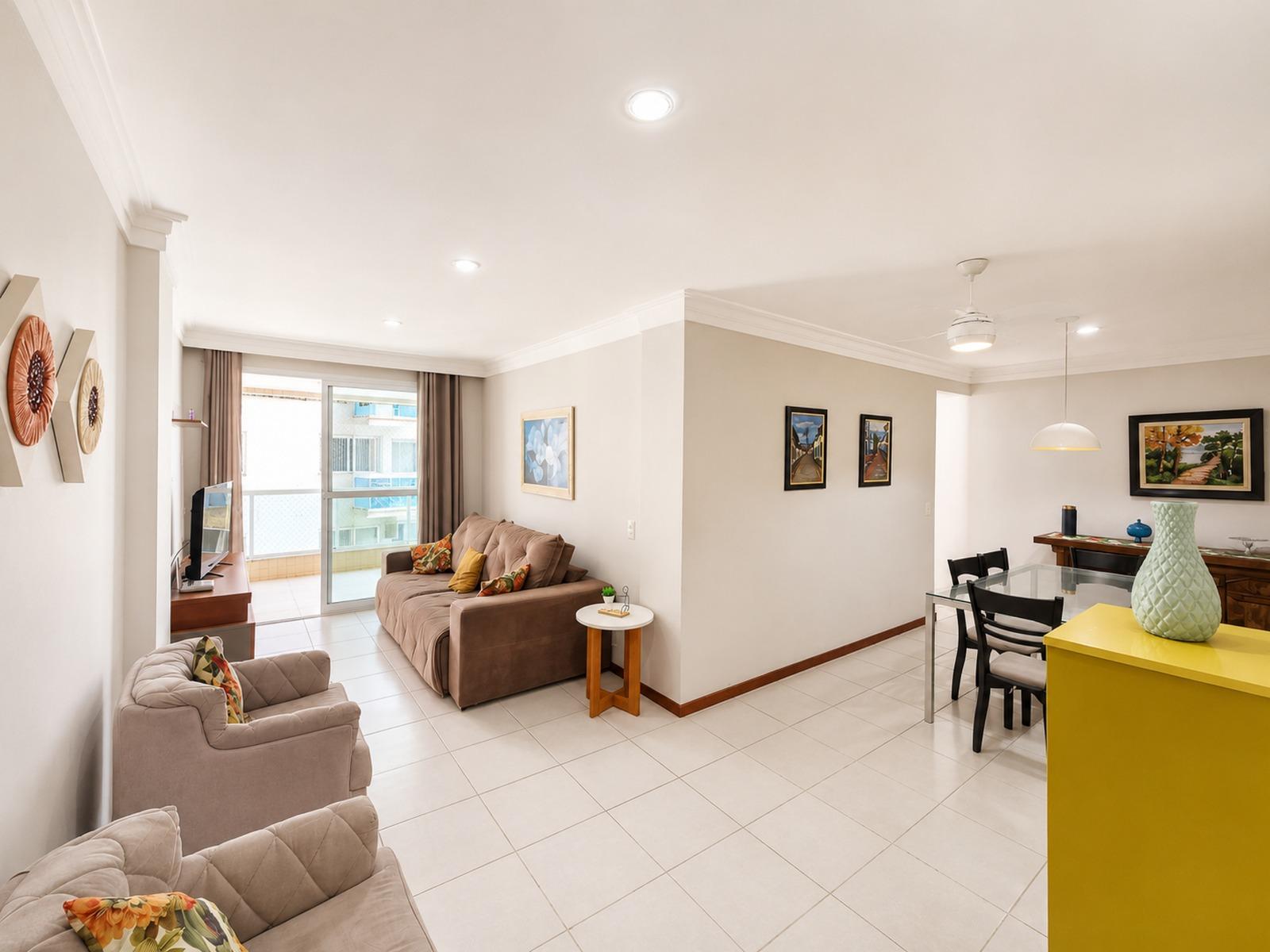 Oportunidade Apartamento, 03 quartos sendo 2 suites, mobiliado Área de Lazer , na Orla do Mar -Enseada Azul-Guarapari-ES