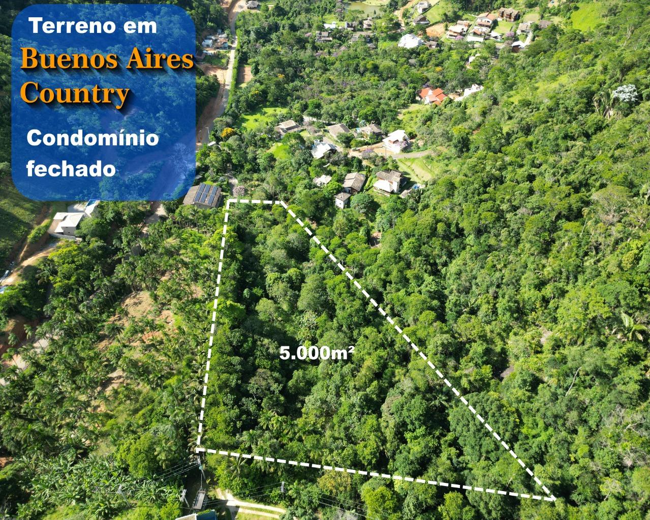 Terrenos a venda em condomínio fechado 4.414M²em Buenos Aires Country em Guarapari -ES