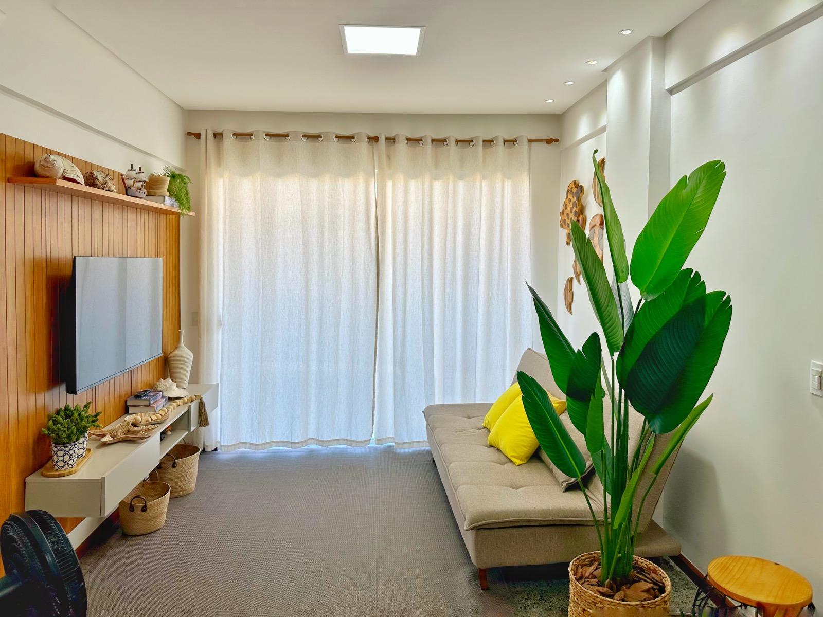Apartamento de 2 quartos com suíte + DCE no Centro de Guarapari-ES, 85m² e vaga de garagem!
