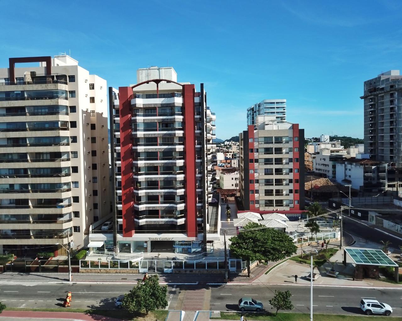 Edifício Alef no Trade Center apartamento de 3 e 2 quartos a venda, frente para o mar na Praia do Morro Guarapari ES