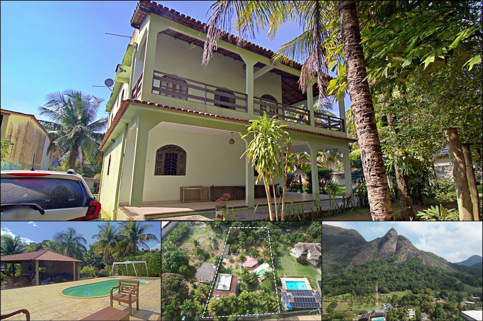 Chácara à venda em Iguape Guarapari - ES, piscina, churrasqueira, lazer, casa duplex com 4 quartos