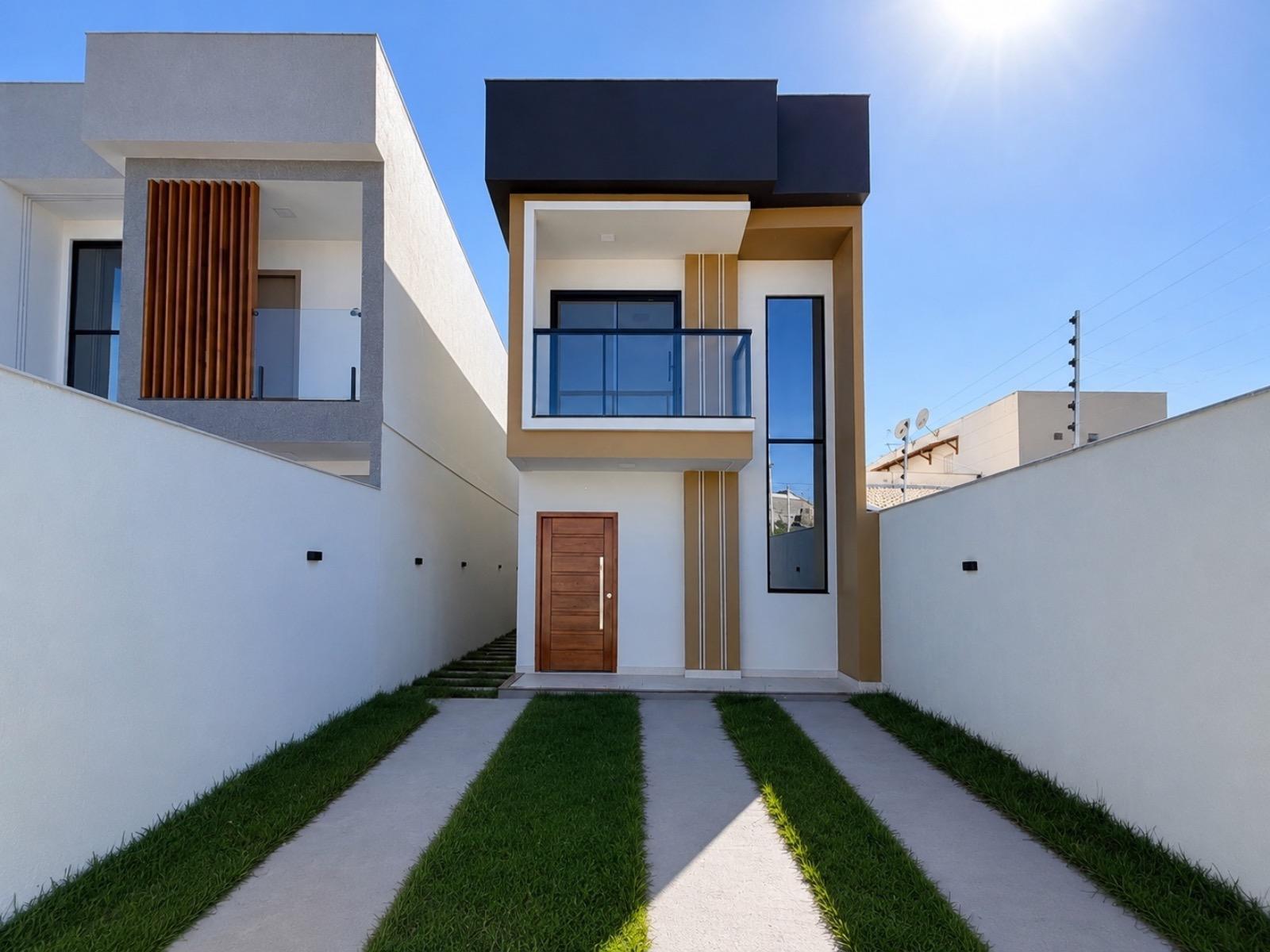 Casa à venda em Guarapari-ES, bairro Itapebussu, 3 quartos, 3 suítes, 1 sala, 3 banheiros, 2 vagas, 180m².