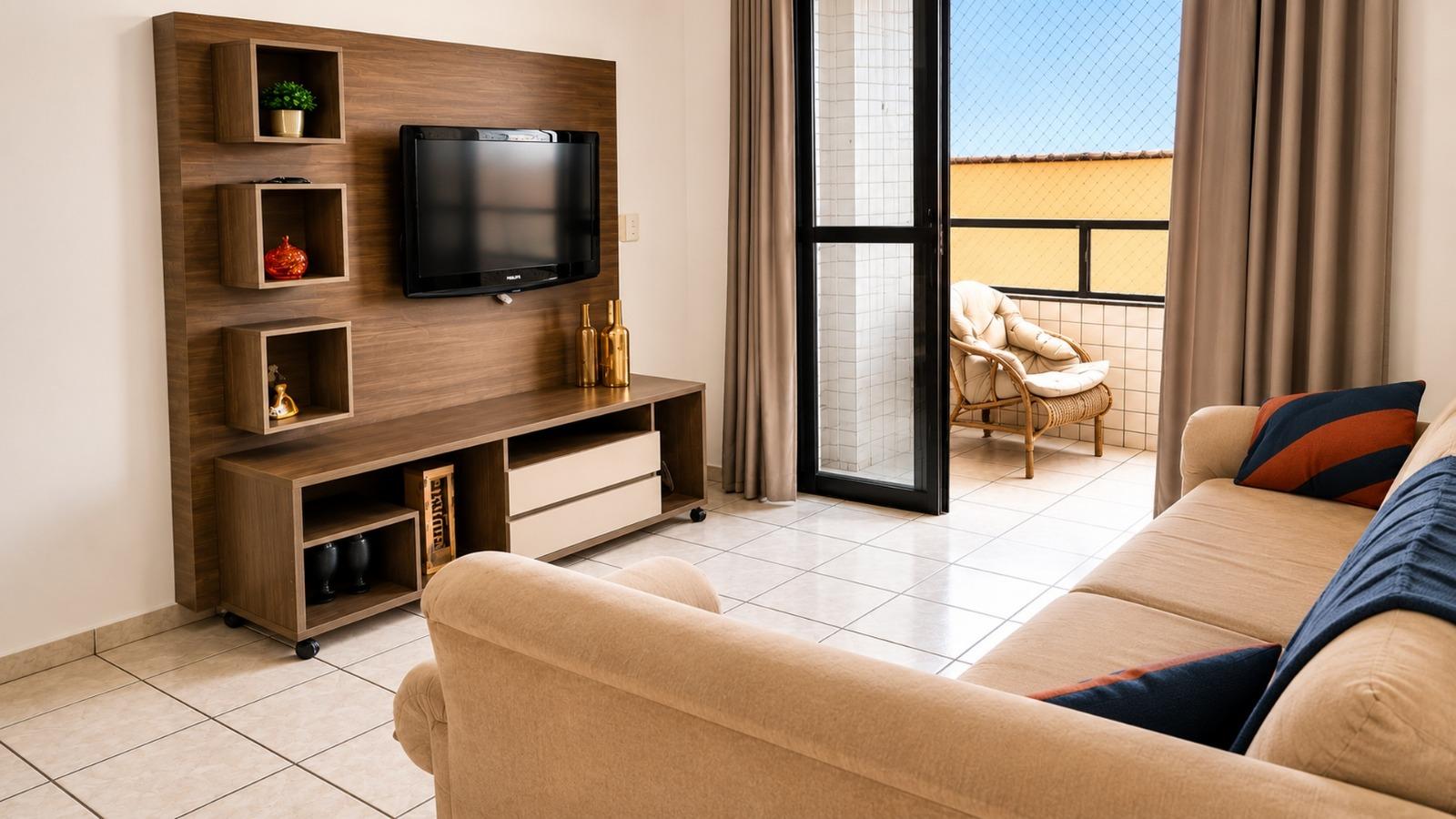 apartamento à venda na Praia do Morro, Guarapari-ES: 3 quartos, 2 suítes, 2 salas, 3 banheiros, 1 vaga, 97m²!