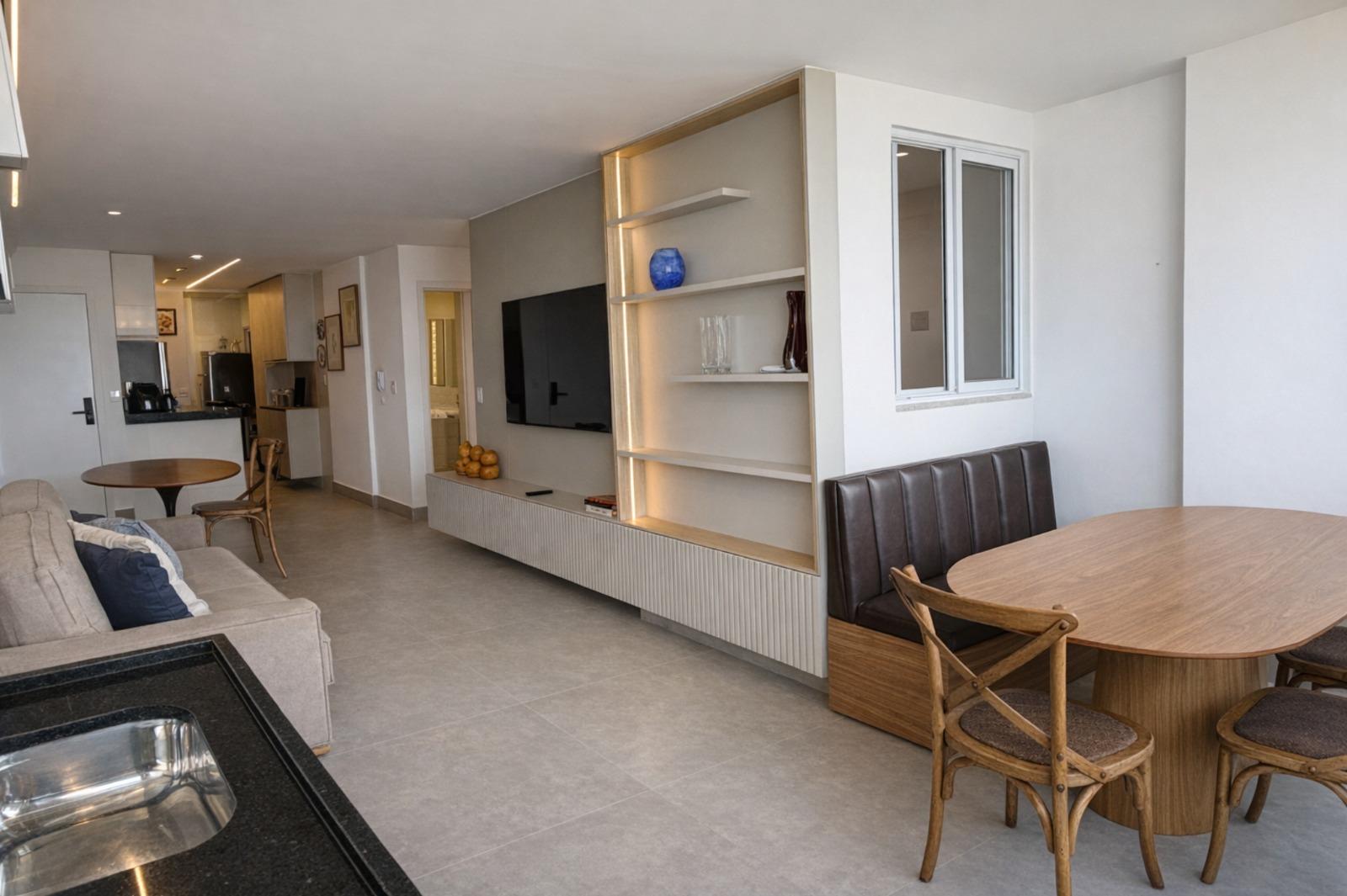 La Sofia Residencial 3 quartos decorado na Praia de Peracanga Enseada Azul -ES