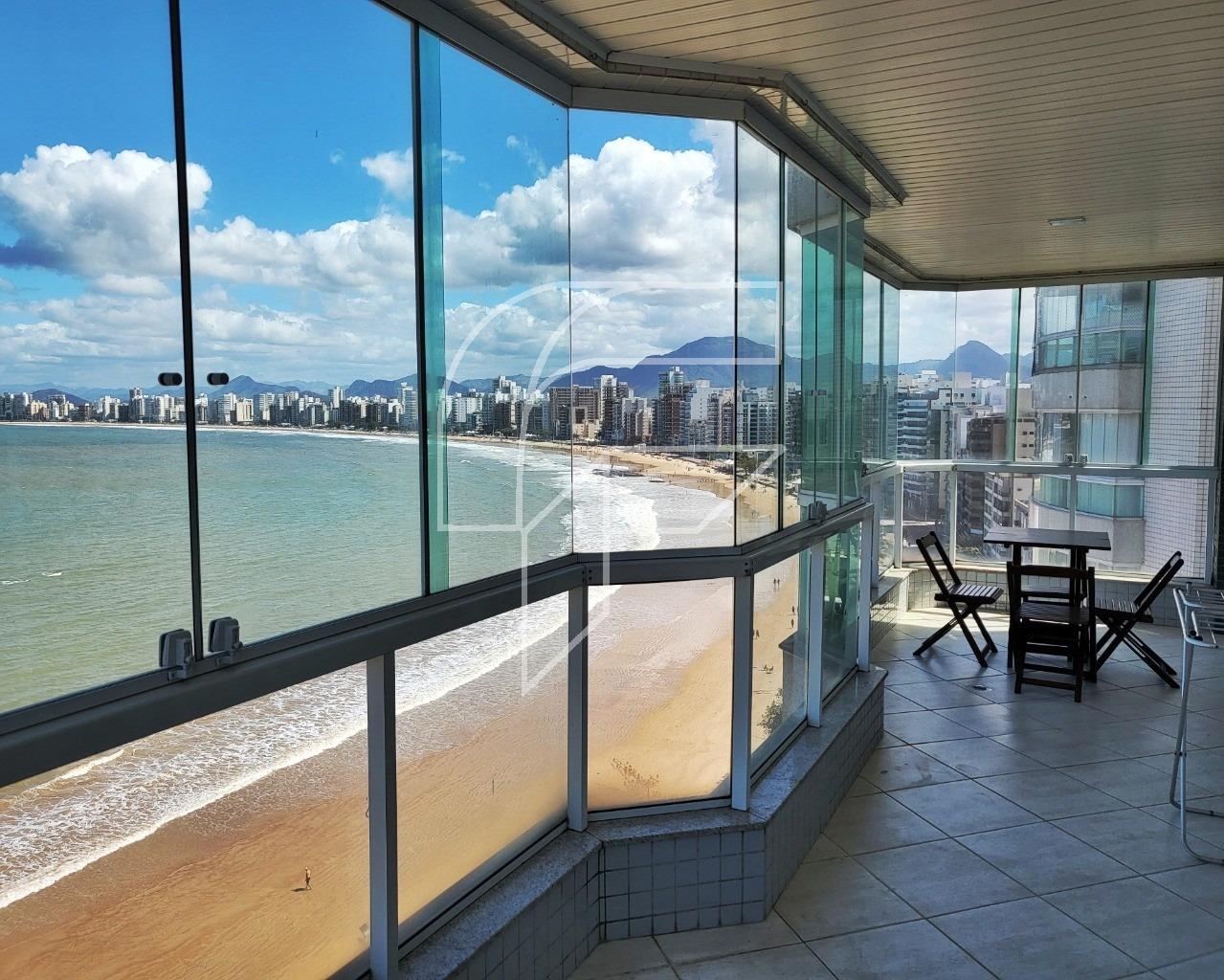 Exclusivo 4 quartos de Frente para o mar,220m² na Praia do Morro- Guarapari-ES