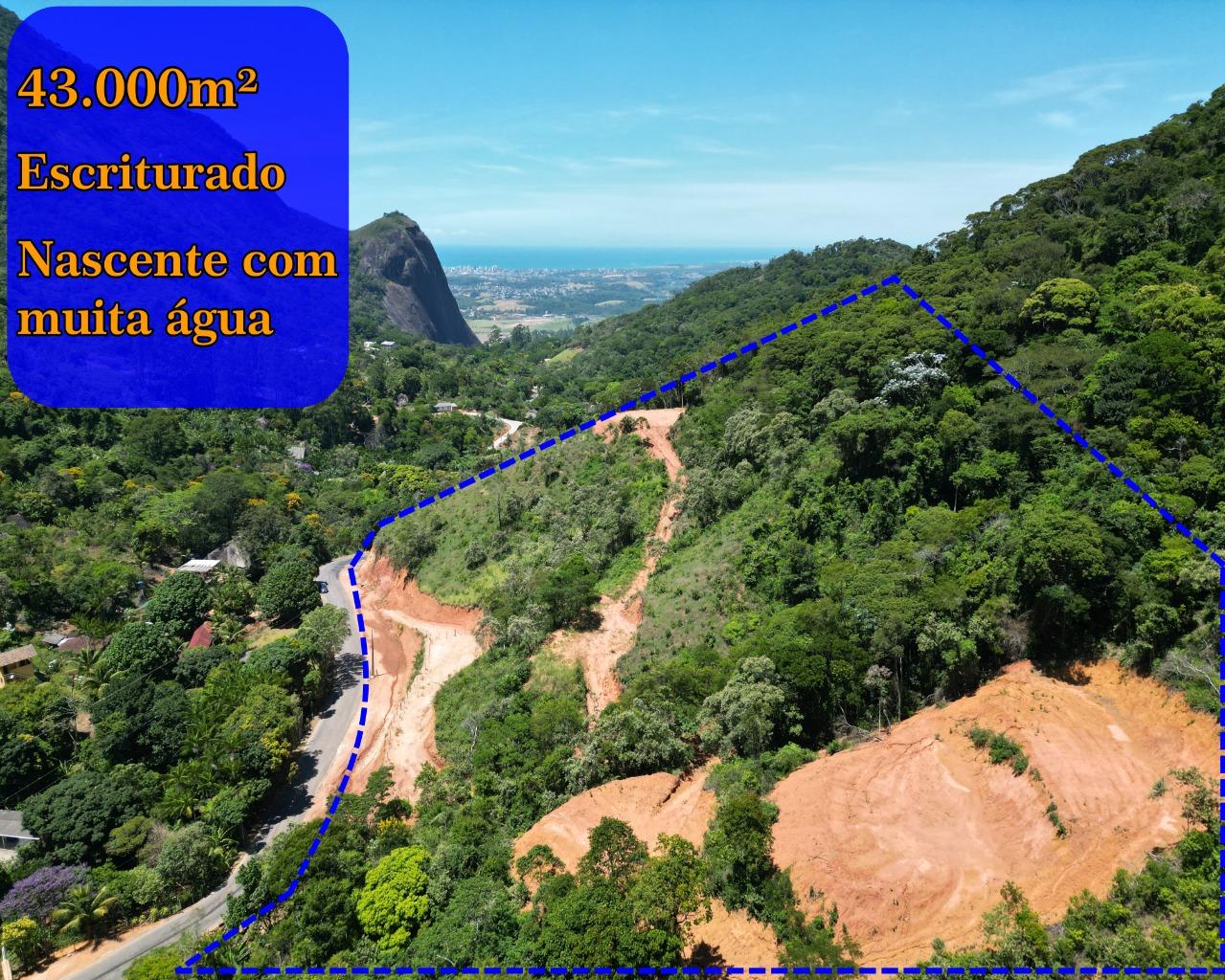 Chácara a venda com 46 mil metros com córrego dentro da propriedade em Buenos Aires em meio a Mata Atlântica Guarapari ES