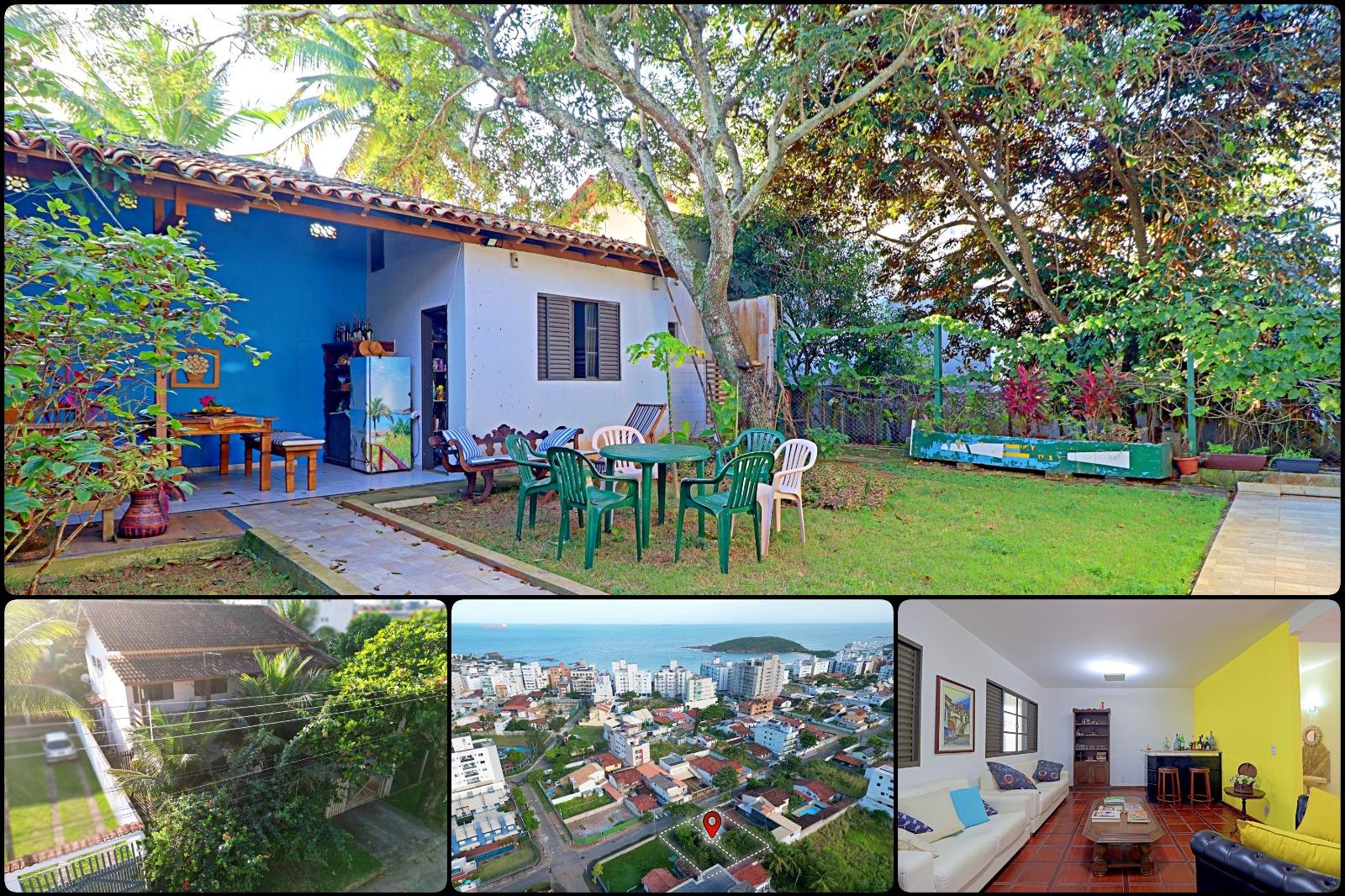 Casa Duplex + Terreno à venda, 4 quartos, sendo 2 suítes, uma master, lazer com churrasqueira, varandas e jardim em Nova Guarapari - ES