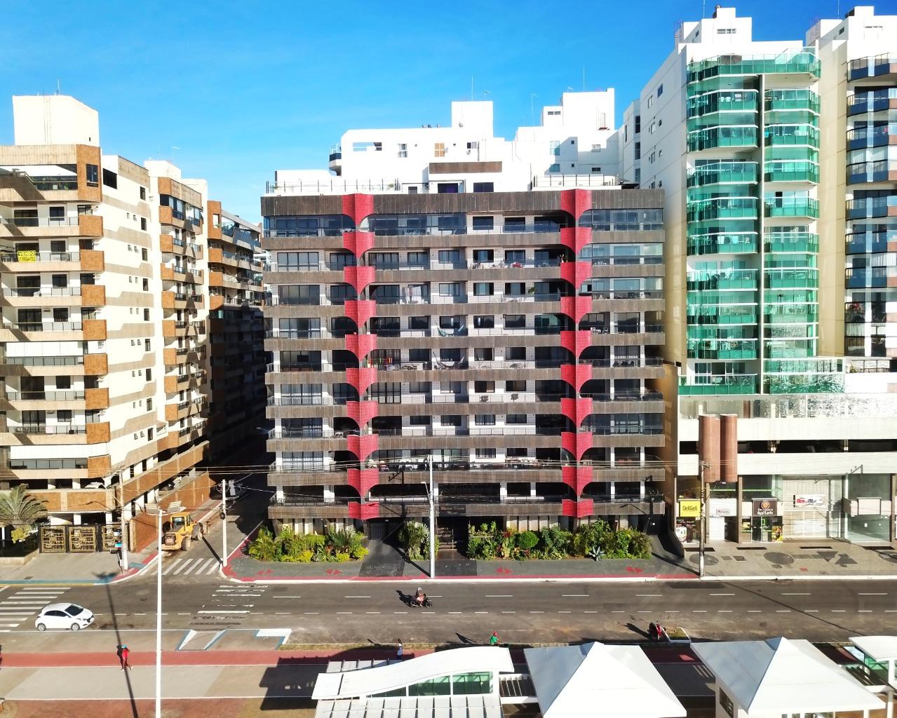 Edifício Residencial Maison Claude Monet apartamento de 3 quartos a venda frente para o mar na Praia do Morro Guarapari ES