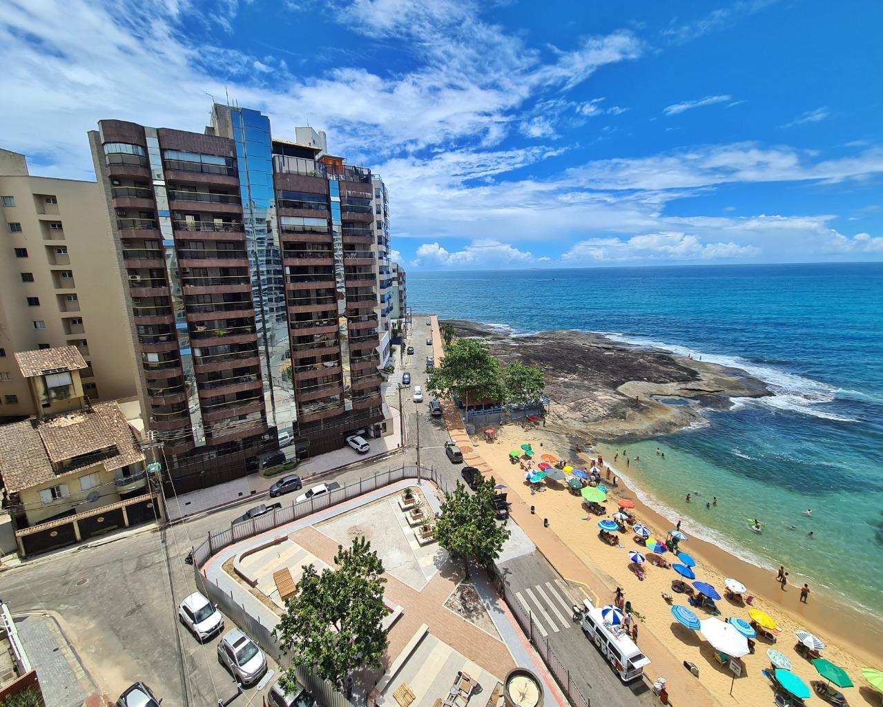 Edifício Summer Hill apartamento de 4 quartos 4 suítes a venda frente para o mar na Praia das Virtudes Centro de Guarapari ES