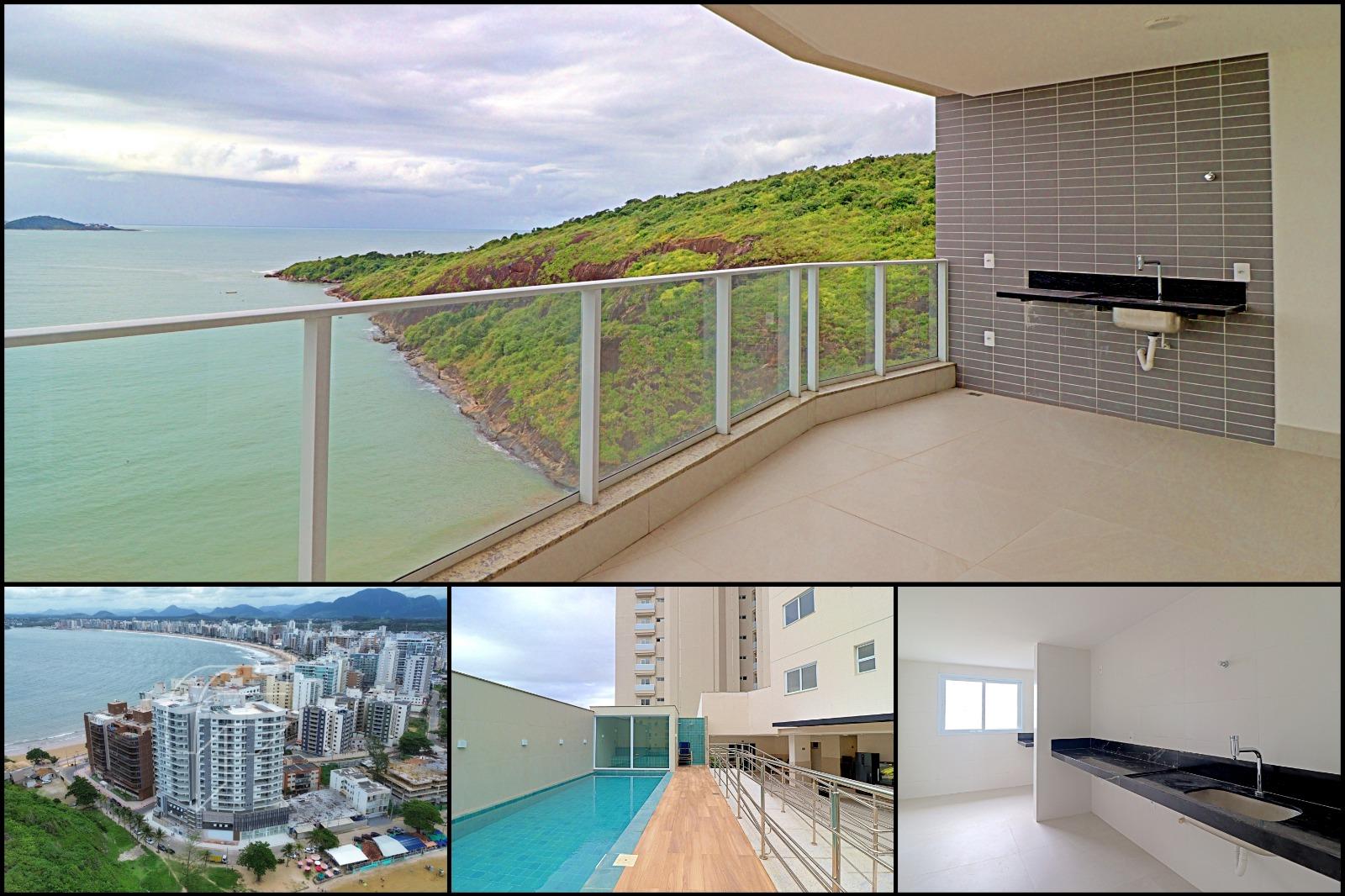 Imperdível oportunidade! Apartamento à venda Praia do Morro, 3 quartos, 2 suítes, 123,35 m² e 2 vagas de garagem em Guarapari - ES